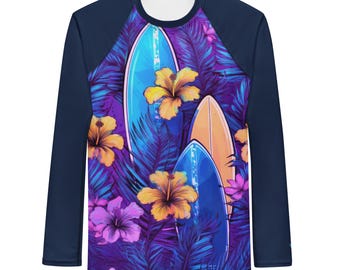 Hawaiian Surfboards Men's Rash Guard