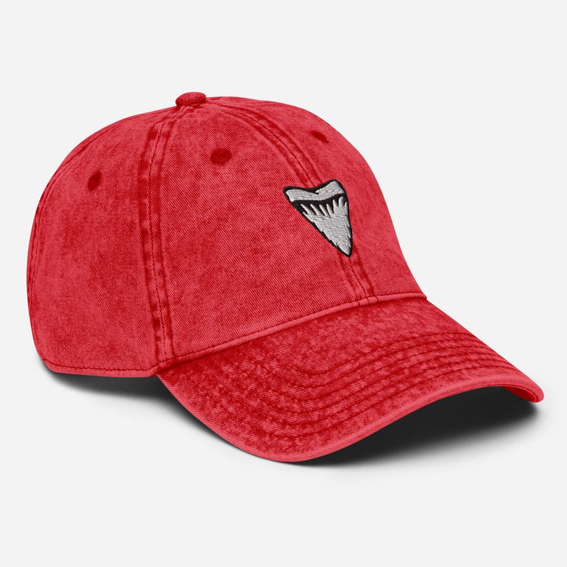 Shark Tooth Cotton Twill Cap