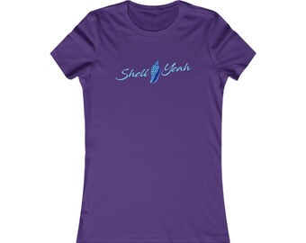 Camiseta Shell Yeah para mujer - Junonia Casual Summer Vibes