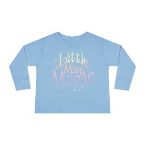 Little Miss Magic Toddler Long Sleeve Tee