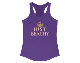 Camiseta sin mangas Just Beachy para mujer