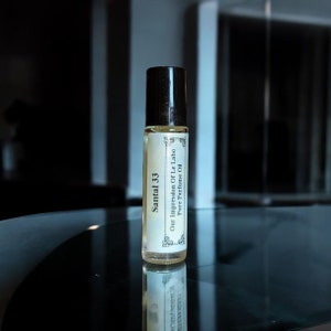Santal 33 Inspired Pure Perfume Oil: Cardamom, Iris & Violet