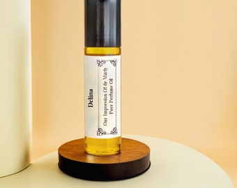 Delina Inspired Perfume Oil: Litchi Rhubarb Bergamot Scent