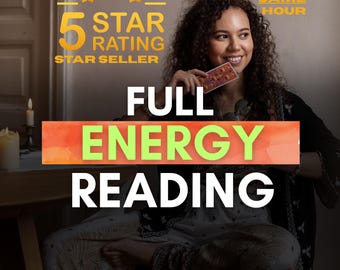 Full Body Energy Scan, Detailed Chakra Reading, Reveal Hidden Blocks, Intuitive Psychic Insight, Spiritual Healing Report