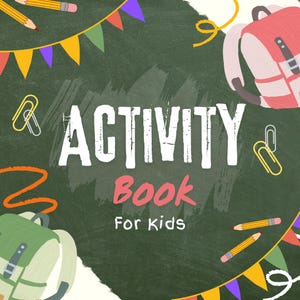Learn Days & Months | Coloring and Tracing Activity Book | Fun Learning for Kids | Digital Download