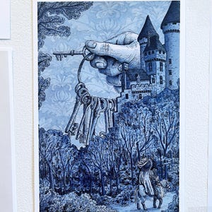 Bluebeard Print