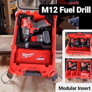 Drill Bit Storage Box – Detachable Tool Holder Organizer Case For Screwdriver Bits, Drill Accessories, Compact & Lightweight, Workshop Or Home Use