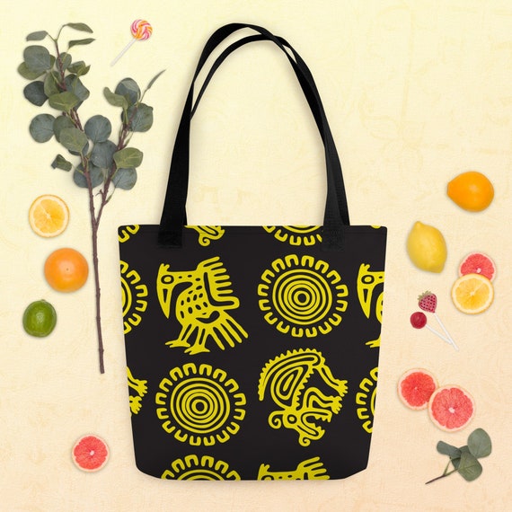 Pre-Columbian Art Printed Tote Bag