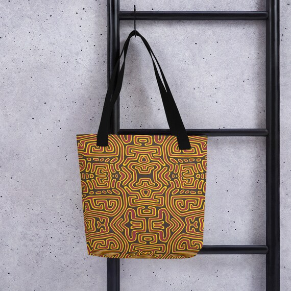 Panama Mola Print Tote Bag
