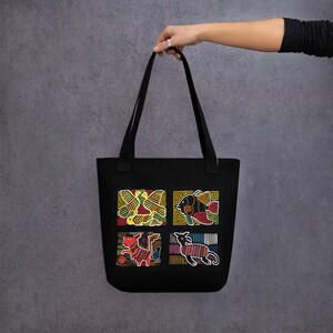 Panama Mola Print Tote Bag