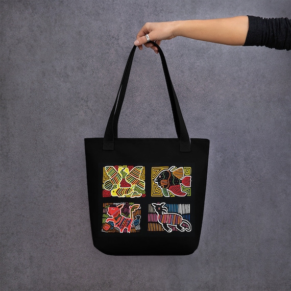 Panama Mola Print Tote Bag