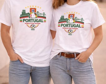 Portugal Soccer T-Shirt, Vintage Portugal Football Tee, World Cup Fan Shirt, Portuguese Soccer Graphic Tee, Retro Sports Shirt, Unisex