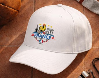 France Soccer Hat 1998, France World Cup Cap, French Football Hat, Vintage France Dad Hat, France Champion Cap, Gift for Soccer Fans