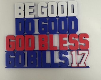 Josh Allen MVP Magnet, Be Good,Do Good,God Bless, Go Bills! | Made in BUF | Perfect Gift Buffalo Bills Mafia | 716 Day Celebrations