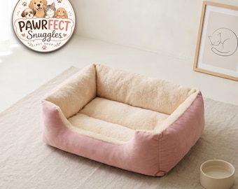 Plush Pet Bed for Cats and Dogs | Soft Puppy Cushion Mat