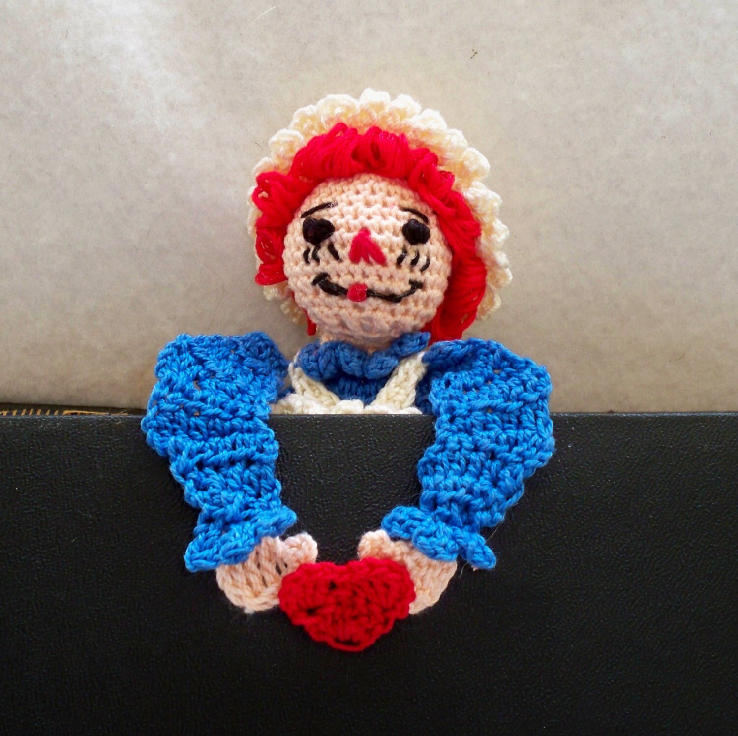 Raggedy Ann and Andy Crochet Bookmark Pattern Set, Raggedy Ann and Andy ...