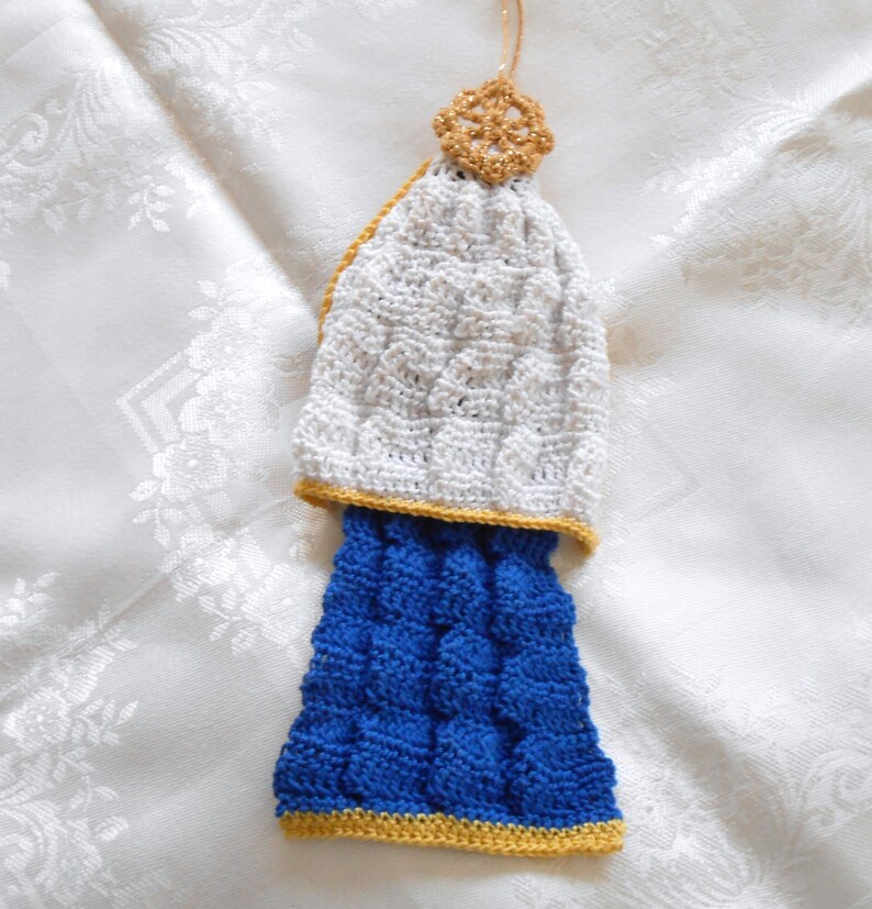 Thread Crochet Pattern Virgin Mary Decoration or Ornament - Etsy