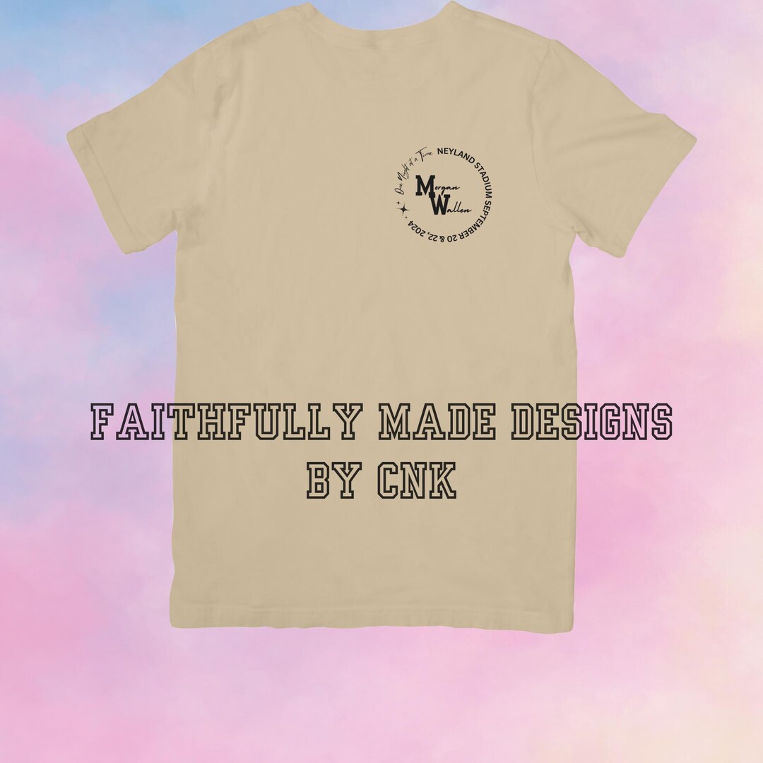 Morgan Wallen Neyland Stadium Unique Concert Tee - Etsy