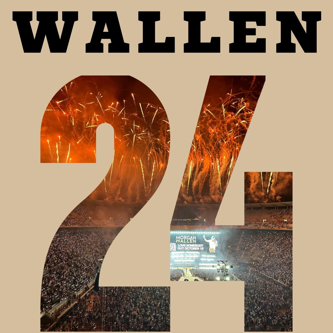 Wallen Neyland Stadium Digital Design File Etsy