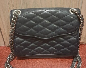Rebecca Minkoff Dark Blue Quilted Bag