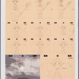 Wiedersehen Feiern Book 2: Frieren Beyond Journey's End Art Director's Confeito-kunstwerkboek C105 - Japans kunstboek afbeelding 3