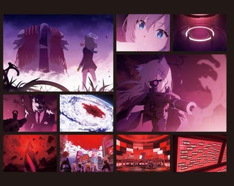 Bundle 3 Blue Archive Official Artworks 3 2 1 - Japanese - Artbook