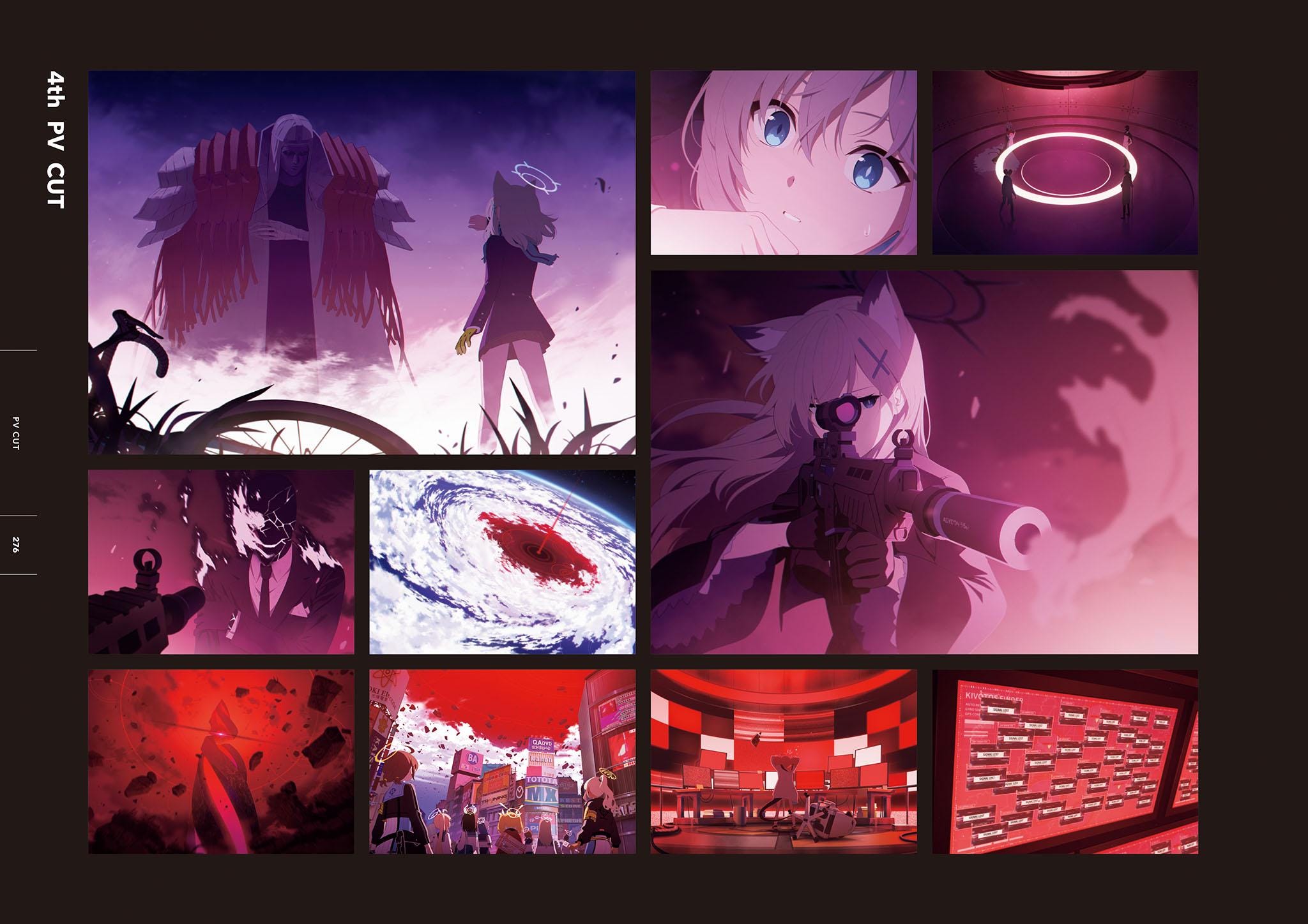 Bundle 3 Blue Archive Official Artworks 3 2 1 - Japanese - Artbook 