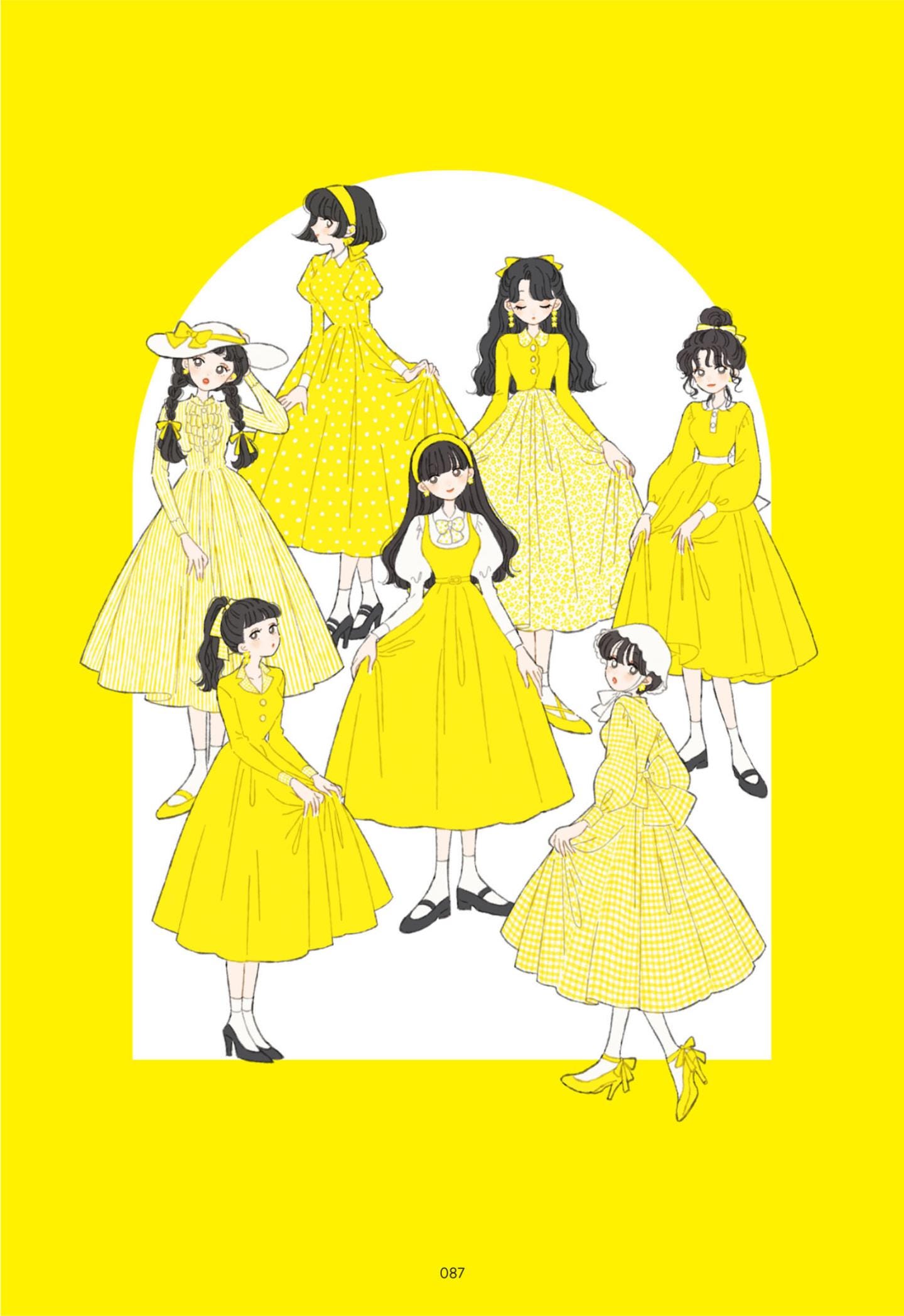 SOLEIL – 田中みな実イラストルックブック - 日本のファッションアート