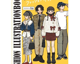 Likes ! Fashion Illustration Book by TIA - Japanese Artbook