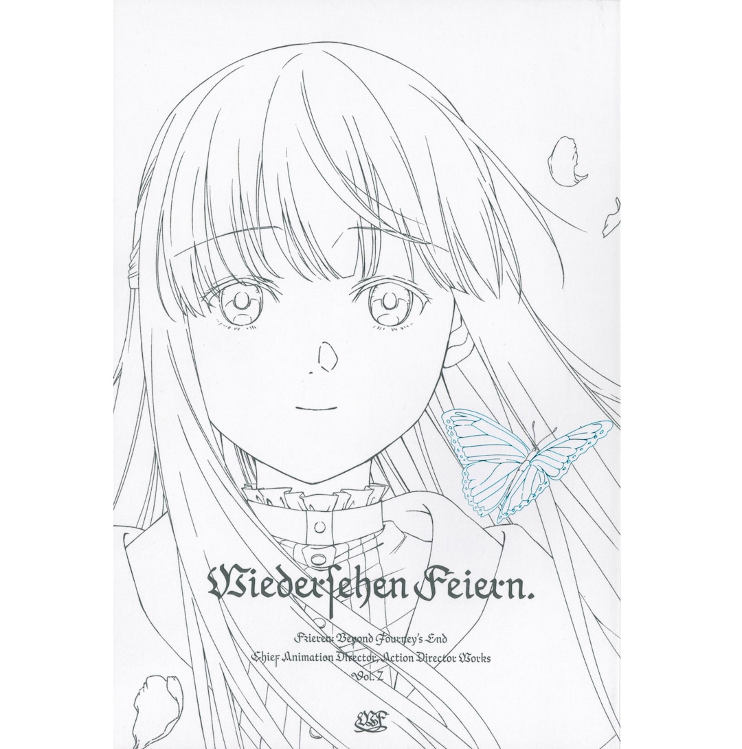 C105 Confeito「Wiedersehen Feiern. Vol.2」 Wiedersehen Feiern Book 2 : Frieren Beyond Journey's End Art