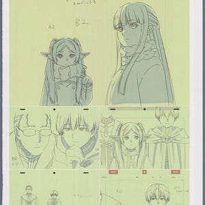 Wiedersehen Feiern Book 2: Frieren Beyond Journey's End Art Director's Confeito-kunstwerkboek C105 - Japans kunstboek afbeelding 4