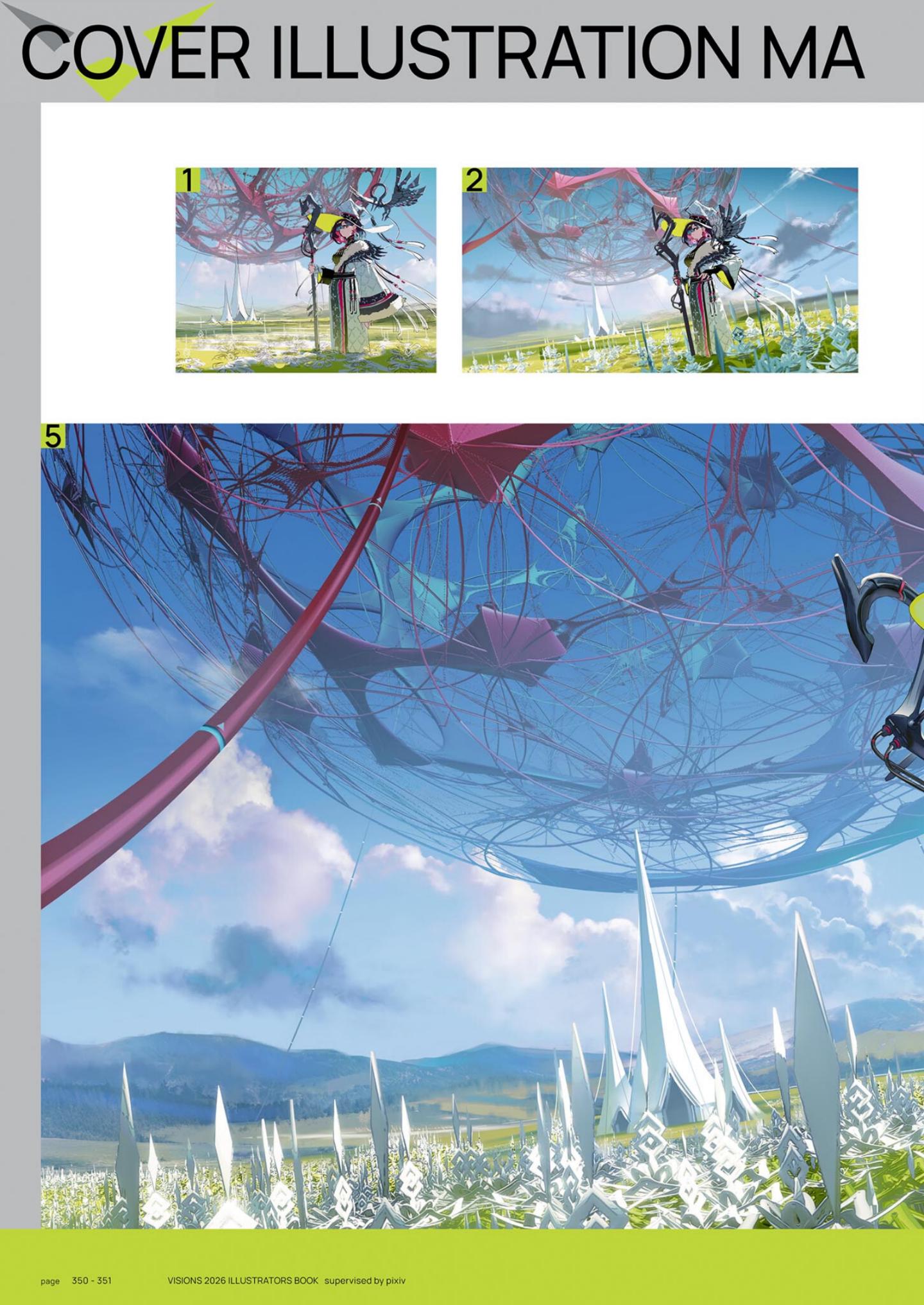 VISIONS 2026 ILLUSTRATORS BOOK - Pixiv Japanese Art Book / Artbook