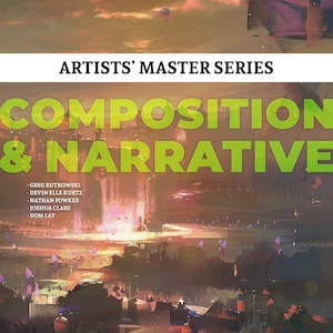 Artists' Master Series: Composition & Narrative - Illustration Tutorial Book - English