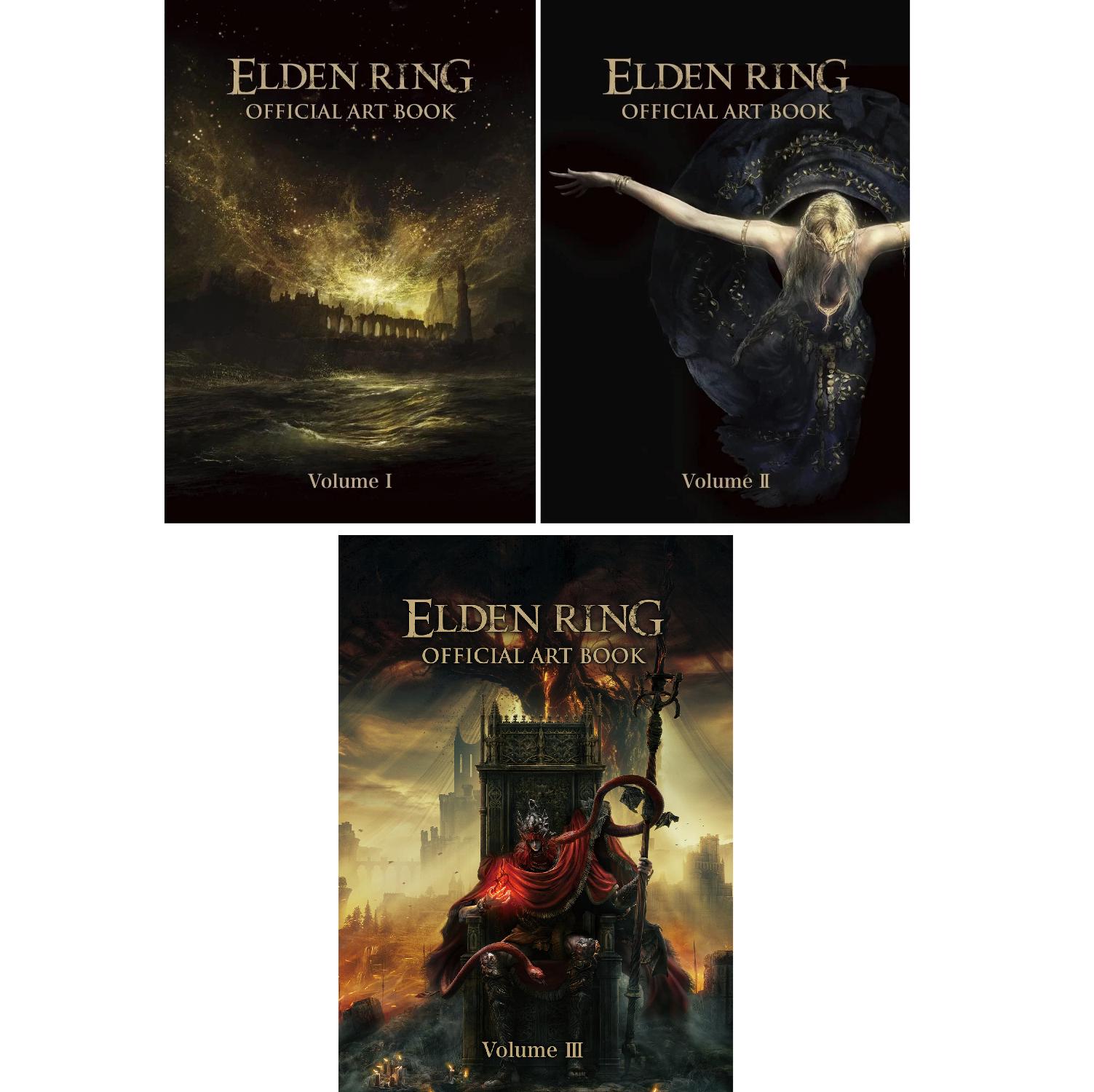 ELDENRING OFFICIALARTBOOKVolume I II セット Elden Ring: Official Art Book Volumes I & II Hardcover