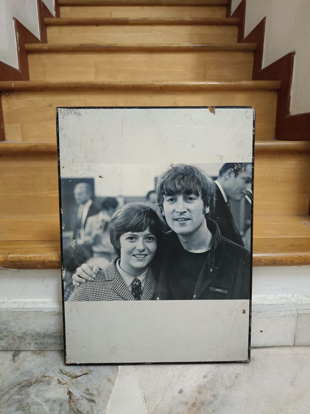 First Concert Frame Vintage John Lennon Backstage the Beatles Final Concert 1966 Frame - Etsy