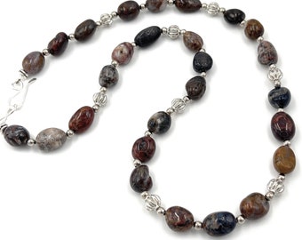 Pietersite Necklace. The Temptest Stone. The Protection Stone.