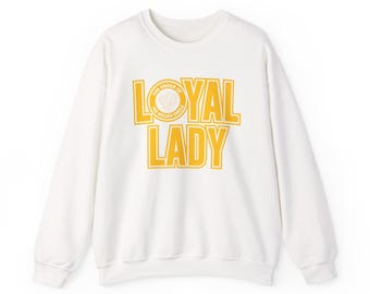 Sudadera con cuello redondo del Círculo Dorado de la Dama Leal / Ropa de la Orden del Círculo Dorado / Afiliada a la Masónica Prince Hall / Fraternal