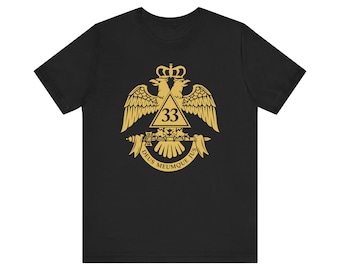 Camiseta masónica del 33.er grado del Rito Escocés