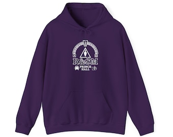 Sudadera con capucha unisex Prince Hall Royal and Select Master Heavy Blend™