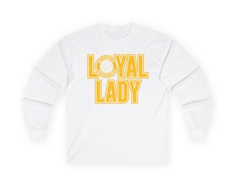 Camiseta de manga larga del Círculo Dorado de la Dama Leal / Orden del Círculo Dorado / Regalo de afiliación masónica del Príncipe Hall / Camiseta fraternal