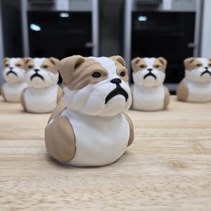 English Bulldog Duck - 3D Printed Dog Duck