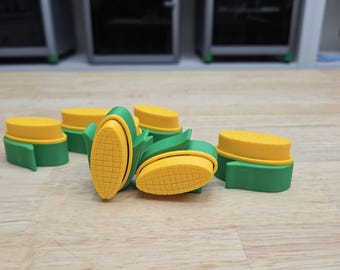3D Printed Corn Fidget Clicking Toy