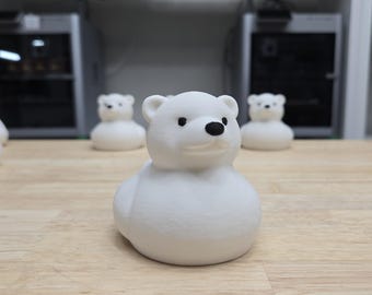 Polar Bear Duck - 3D Printed