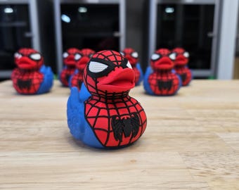 Spider Duck - 3D Printed Super Hero Duck