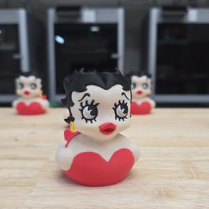 Rubber Duck Betty Boop - Etsy