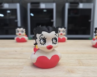 Vintage Girl Duck - 3D Printed