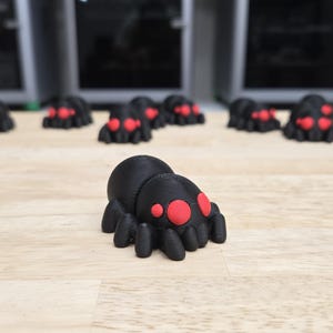 Articulated Baby Spider - 3D Printed Fidget Toy