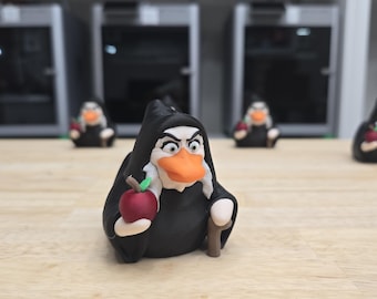 Old Hag with Poisonous Apple Duck - 3D Printed Duck
