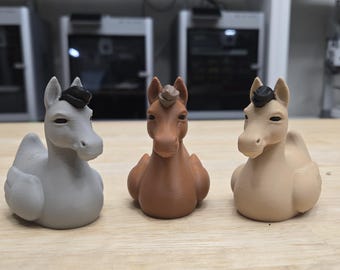 3D Printed Horse Duck
