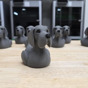 Great Dane Duck - 3D Printed - Cute Dog Duck